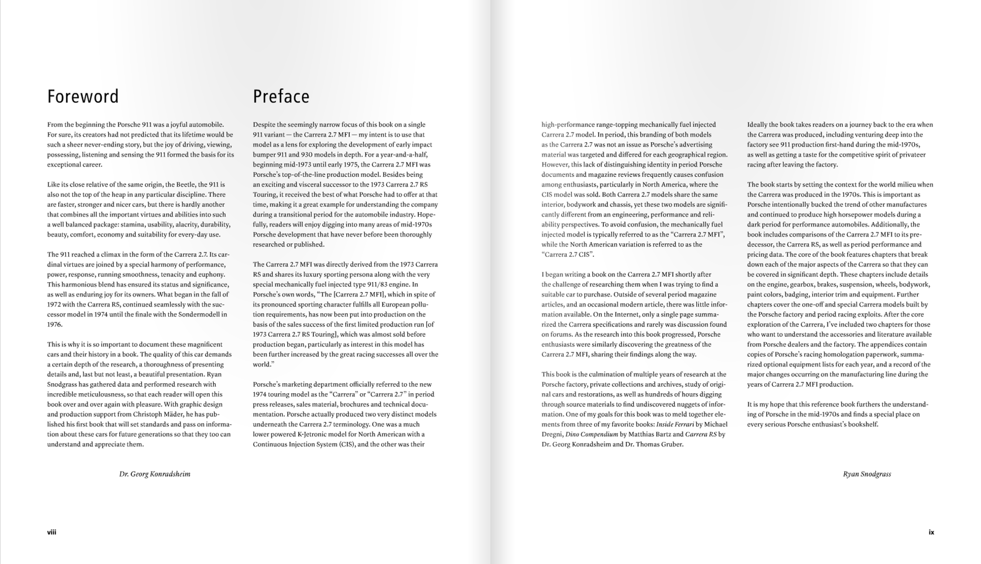 Book - Carrera 2.7 (Limited Edition)