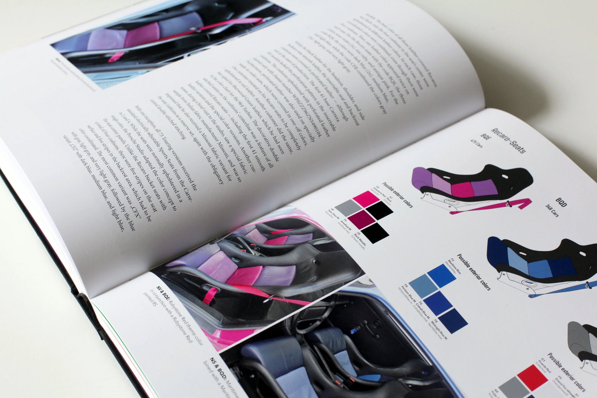 Porsche Carrera 964 RS Book (Linen Edition)